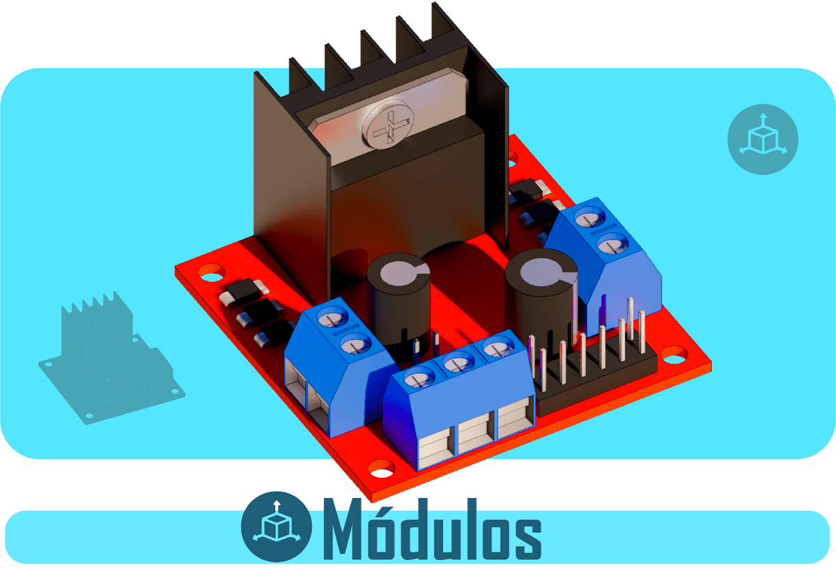 MÓDULOS, ACTUADORES- Electrónica DIY Guatemala