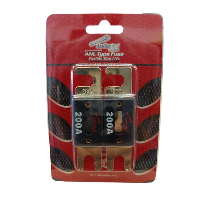 Fusible tipo ANL 200A Audiopipe - 2 piezas