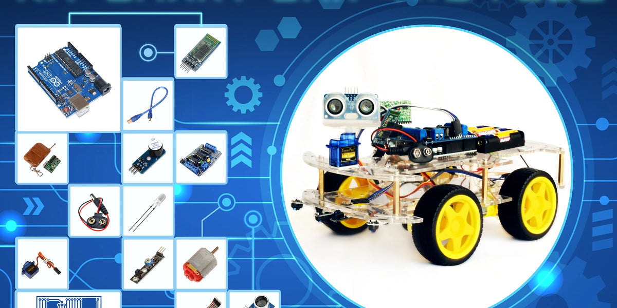 Kit Smart car 4WD PLUS
