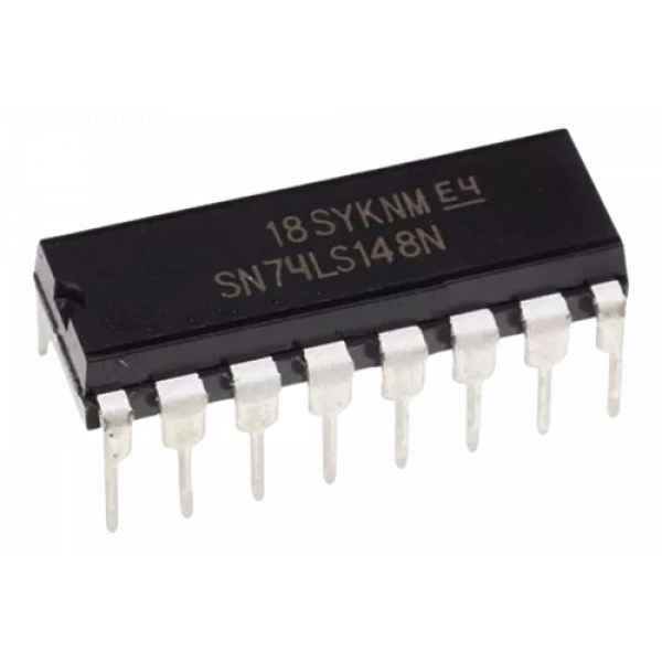 74ls148 codificador prioritario de 8 a 3 líneas