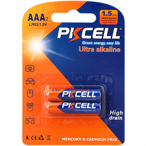 PKCELL Batería AAA 1.5V Ultra Alcalina Guatemala