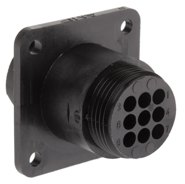 Conector macho de 9 pines 206705-1