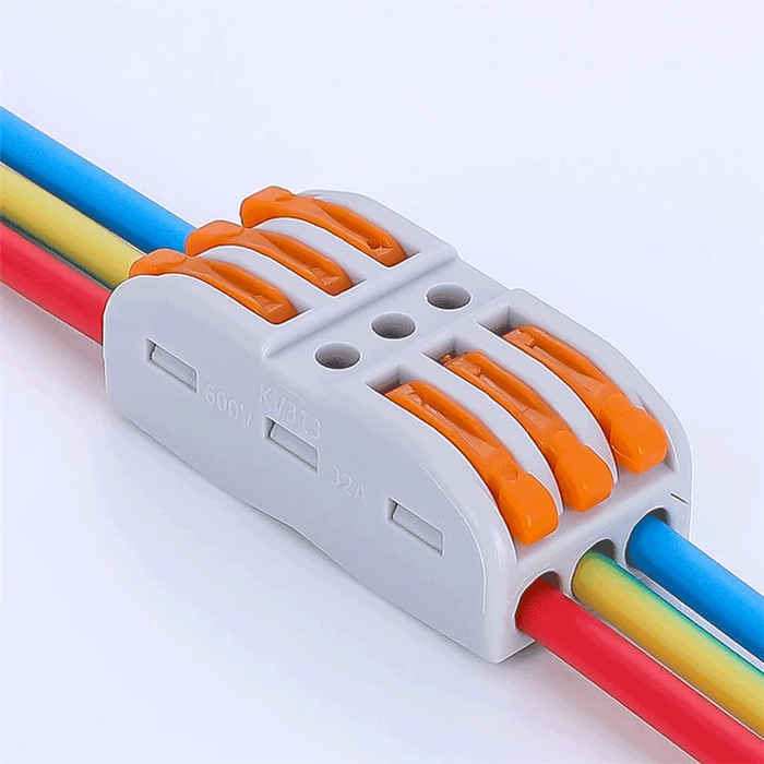 Conector unión Wago 3 pines KV313