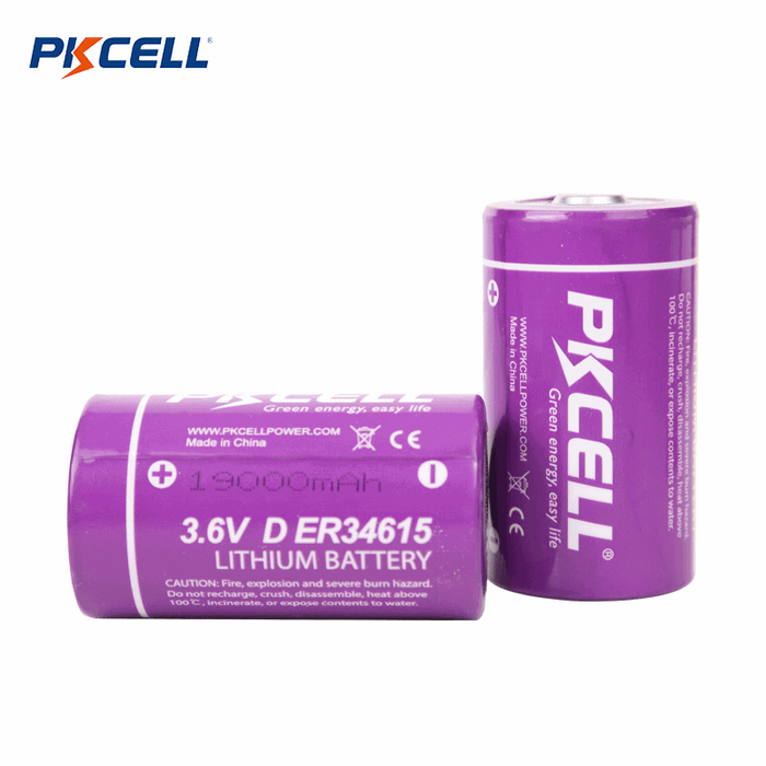 PKCELL Batería de Litio tipo D 3.6V (19,000mAh)