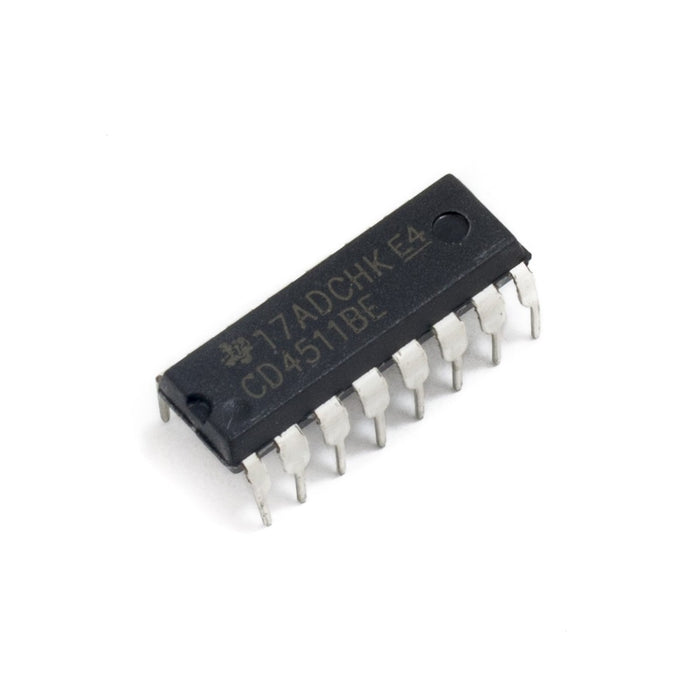 CD4511 Decodificador BCD decimal cátodo común