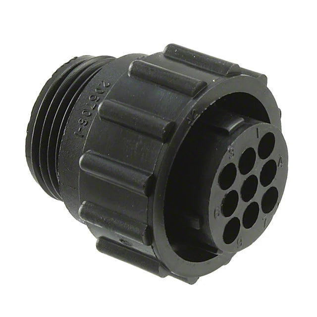 Conector hembra de 9 pines 206708-1