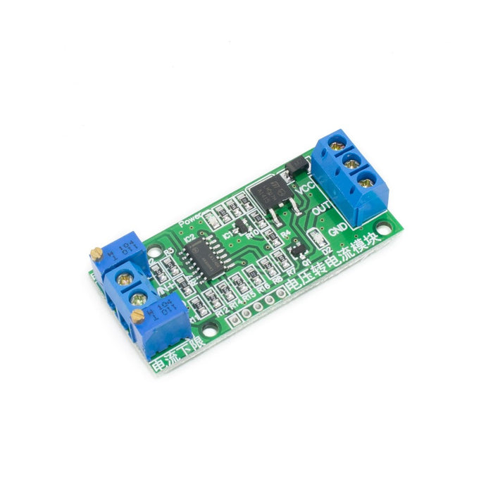 Convertidor de voltaje a corriente 0-5V a 0-20mA