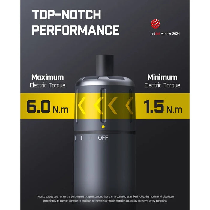 Destornillador Eléctrico Inalámbrico Fanttik S1 Pro – 16 en 1