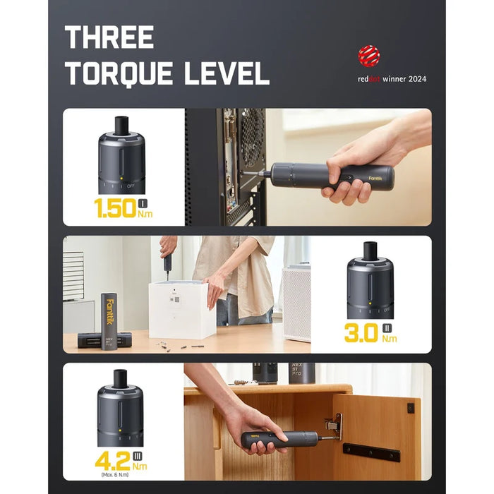 Destornillador Eléctrico Inalámbrico Fanttik S1 Pro – 16 en 1