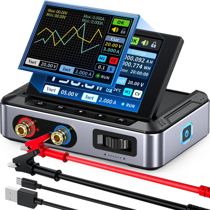 Fuente de alimentación digital FNIRSI DPS-150 30V 5A 150W con pantalla IPS