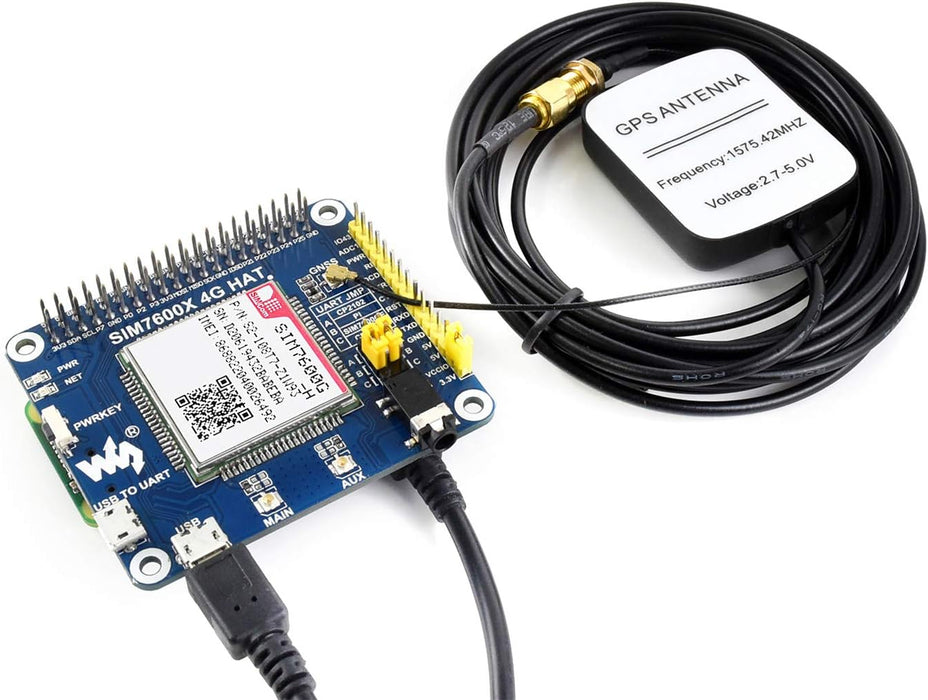 Waveshare Hat 4G/3G/2G/GSM/GPRS/GNSS