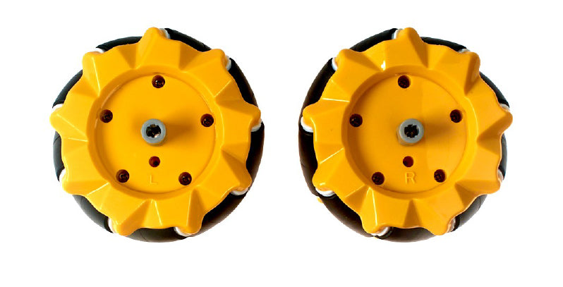 Kit de 2 ruedas Mecanum D60mm