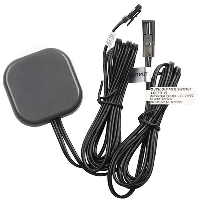 Interruptor touch para muebles de madera o acrílico  5A 12V/24V DC