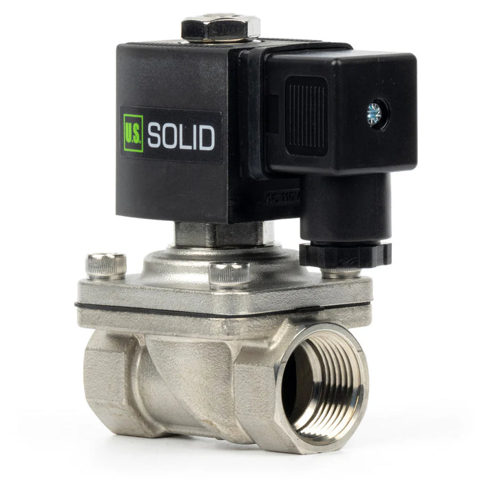 Electroválvula US solid normalmente cerrada 110V AC 3/4"