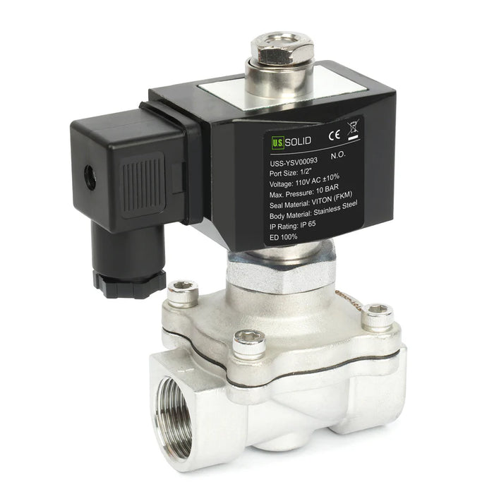 Electroválvula US Solid normalmente abierta 110V AC 3/4"
