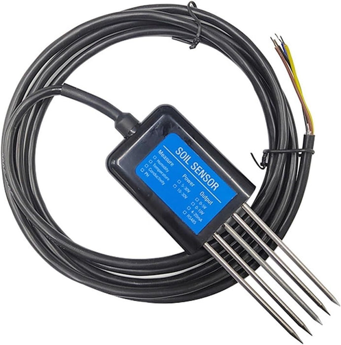 46 Sensor de humedad del suelo 4-20mA 0-5V RS485 Modbus PH-5V