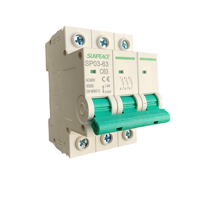 Breaker AC 63A 400V 3P