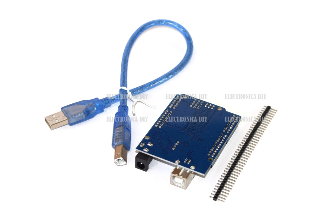 Arduino UNO SMD + Cable USB - Electrónica DIY Guatemala