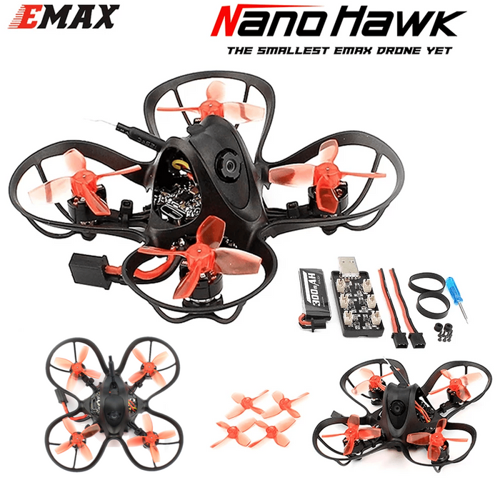 Drone Emax Nanohawk 1S Brushless FPV