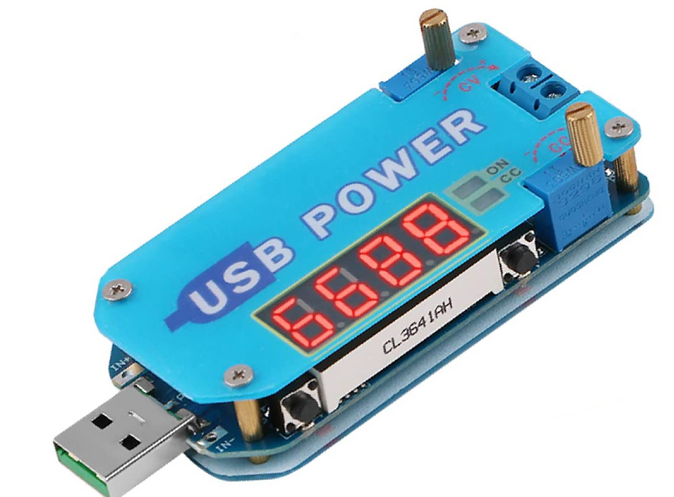 Fuente de alimentación ajustable USB 15W - Electrónica DIY Guatemala