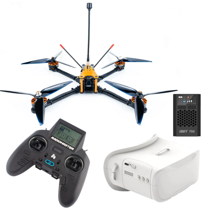 Kit Drone Darwin129 - Radiomaster Zorro - Gafas FPV - Cargador