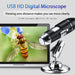Microscopio digital USB X1600 - Electrónica DIY Guatemala