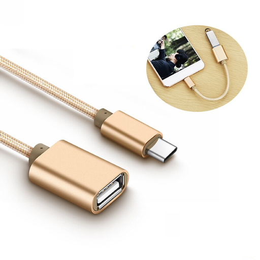 Cable OTG puerto USB tipo C  - Electrónica DIY Guatemala